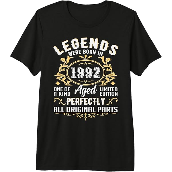 Amazon.com: Legends Were Born In 1992 Vintage Born in 1992